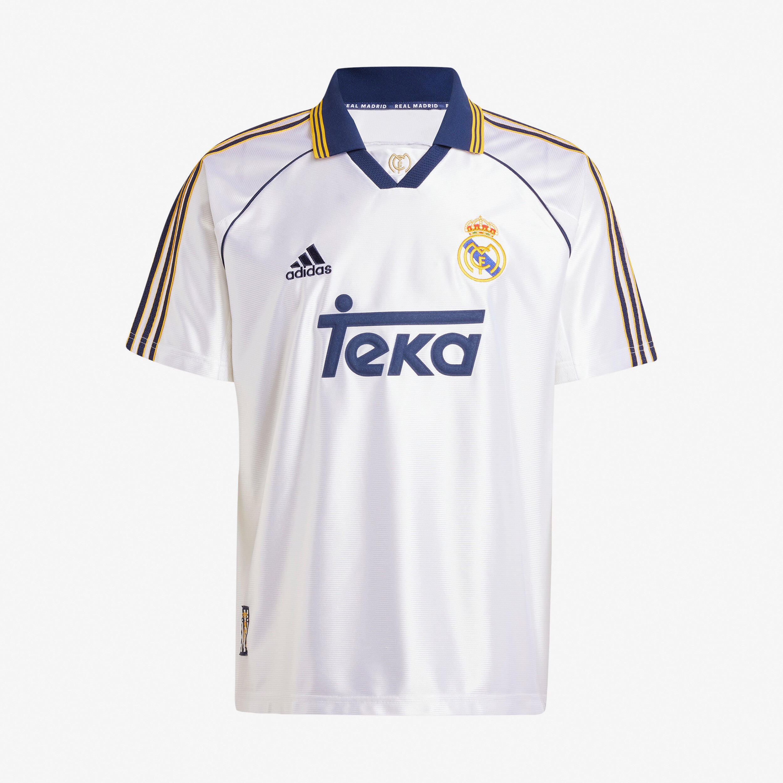 Adidas Real Madrid 99/00 Home Jersey - WHITE - unisex