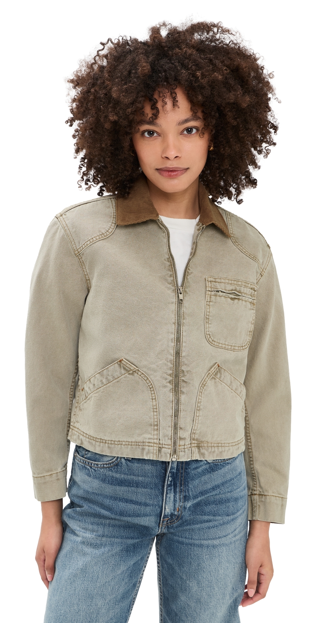 Harley Crop Worker Jacket Rocky Mountain