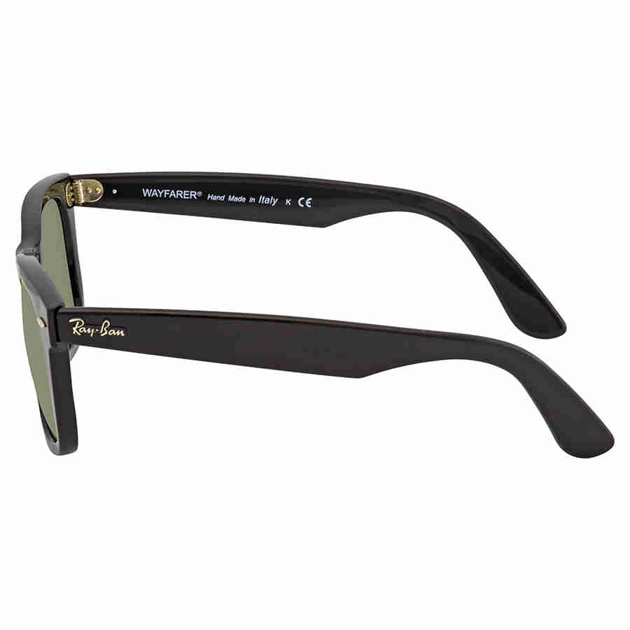 Wayfarer Ease Green Classic G-15 Unisex Sunglasses RB4340 601