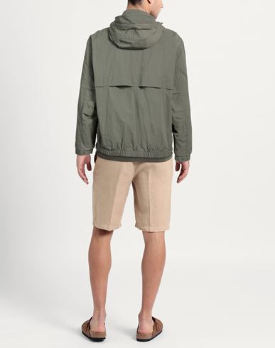 Man Jacket Military green Size 36 Polyamide