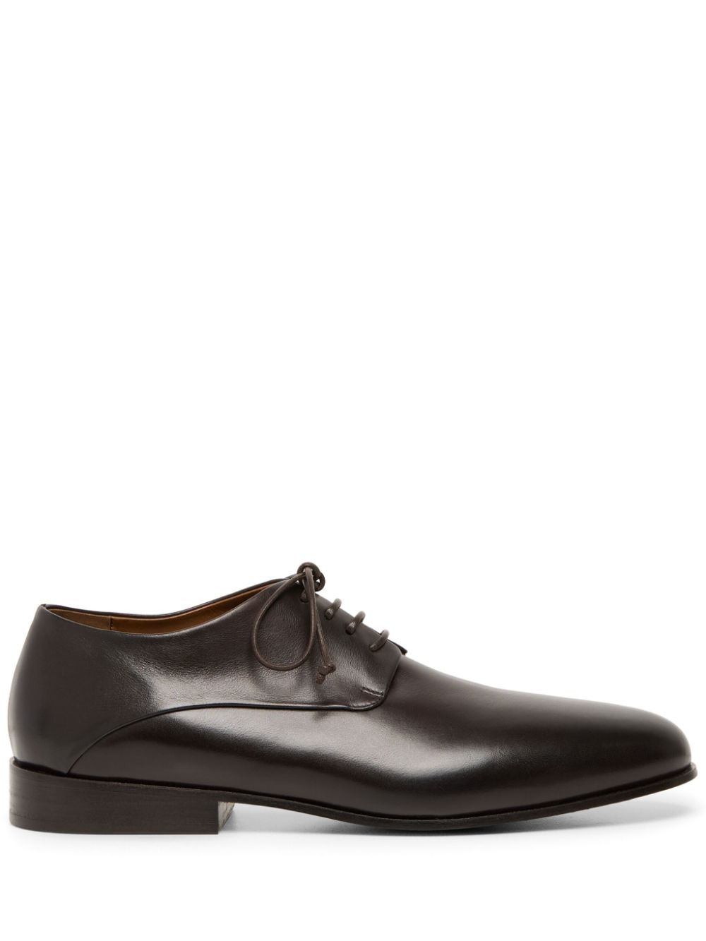 Calf leather derby shoes - Brown