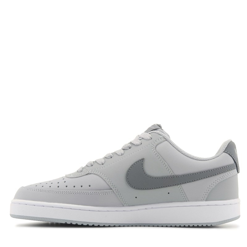 Men's Court Vision Low Sneakers (Grey Nubuck)
