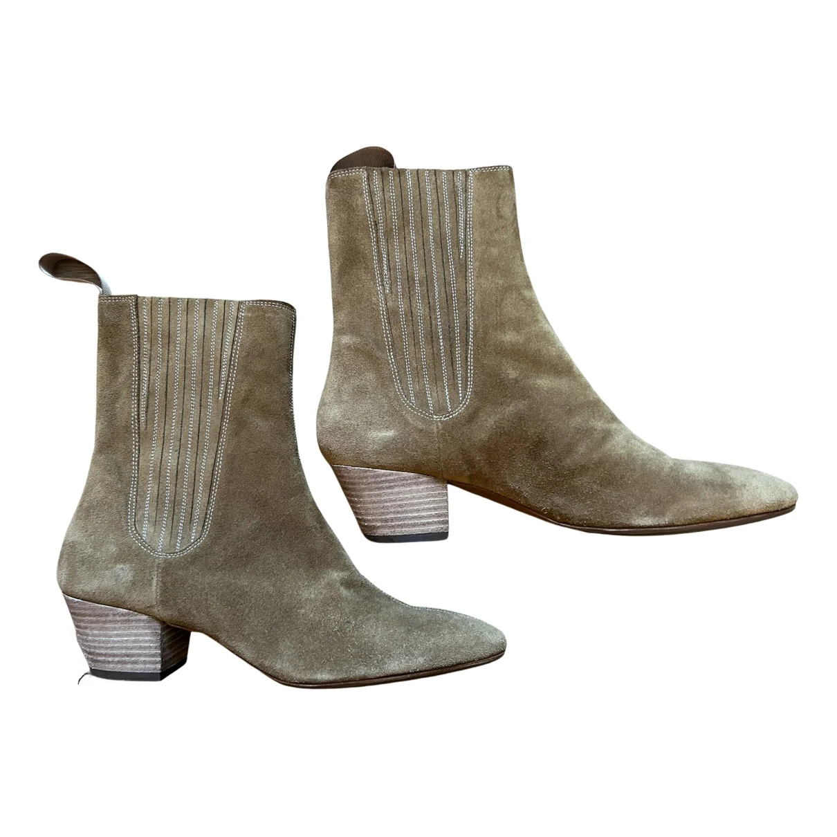 Ankle boots Suede for Female 40 EU