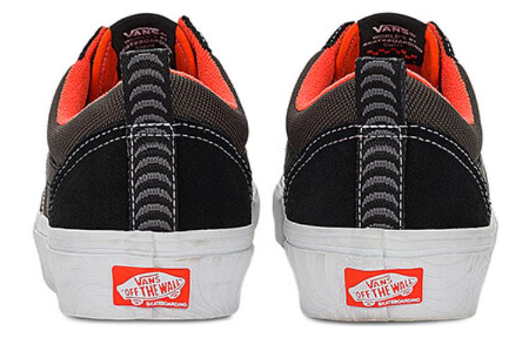 Old Skool x Spitfire Skate Shoes 'Black Red Flame'