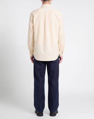 Man Shirt Pastel yellow Size S Organic cotton