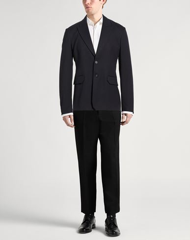 Man Blazer Midnight blue Size 36 Polyester, Viscose, Elastane