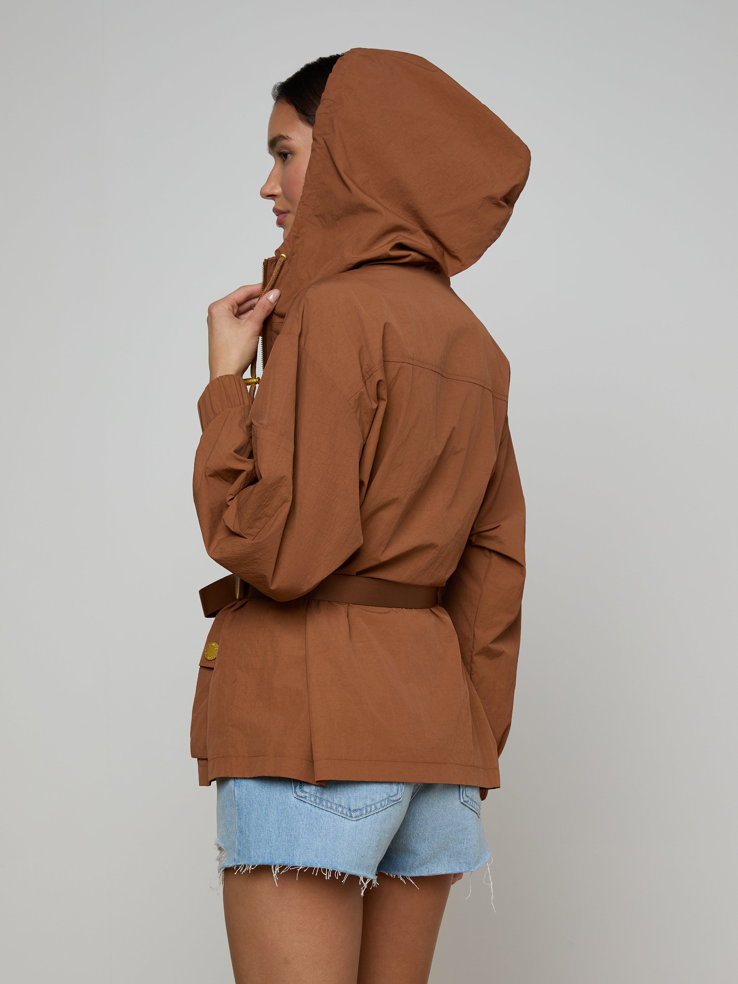 Calina Windbreaker In Fawn