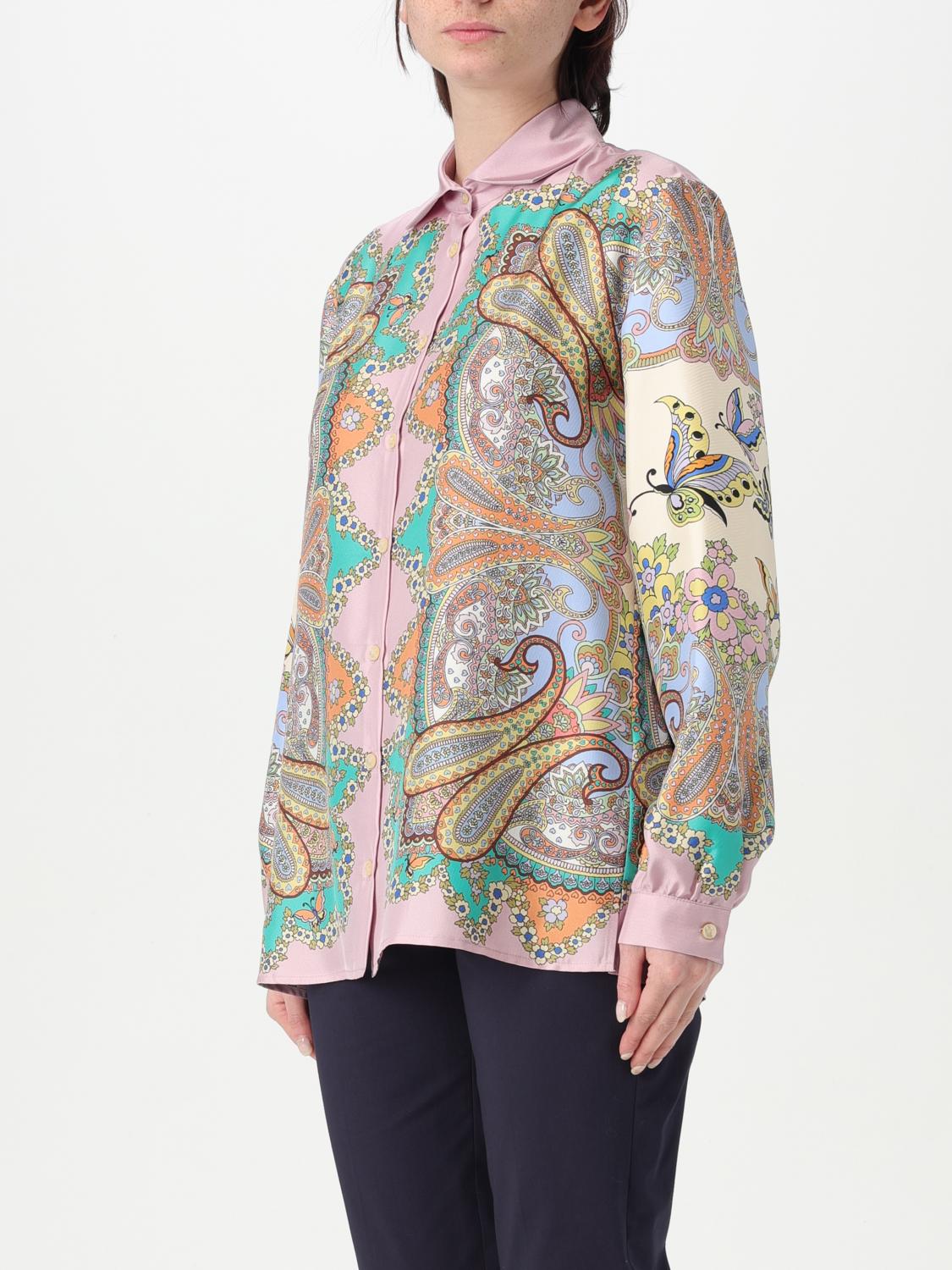 Paisley-print shirt - Pink