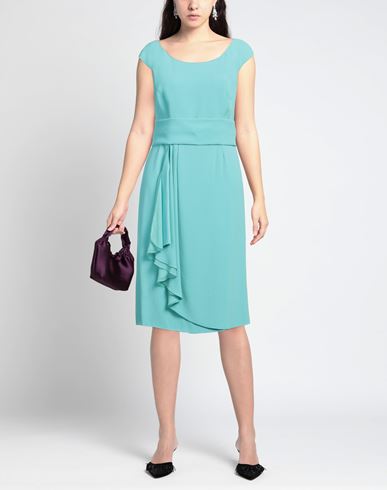 Woman Midi dress Light green Size 10 Acetate, Viscose