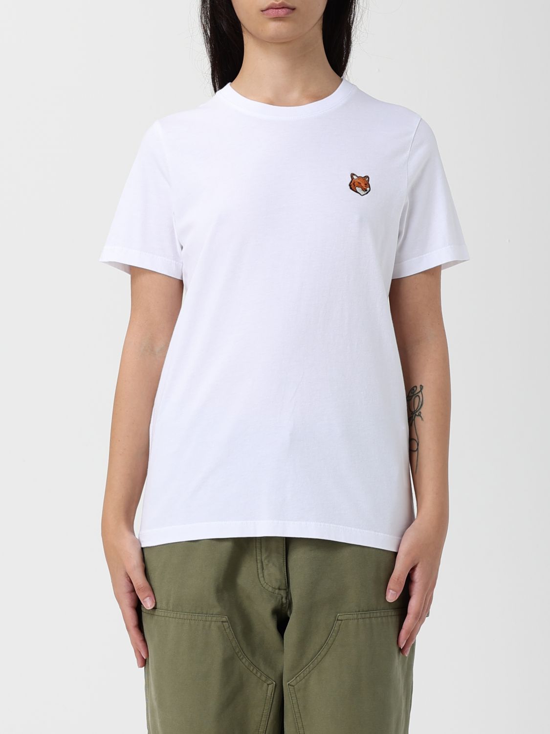 T-Shirt MAISON KITSUNÉ Woman color White