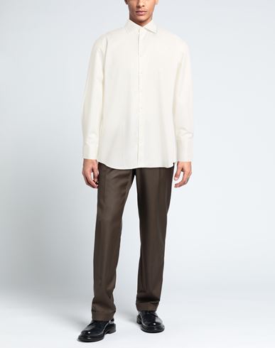 Stenströms Man Shirt Cream Size 15 ¾ Cotton
