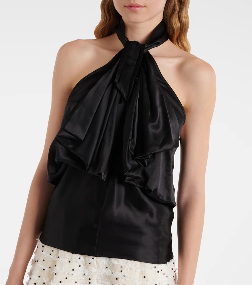 Satin top
