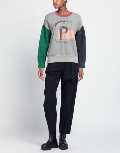 Peuterey. plurals Woman Sweatshirt Grey Size S Cotton