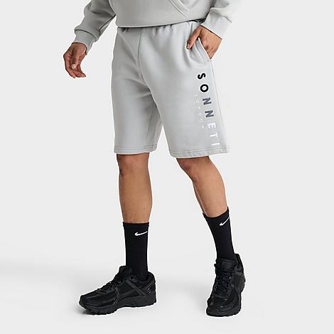 Men's Hare Fleece Shorts in High Rise/Black/White