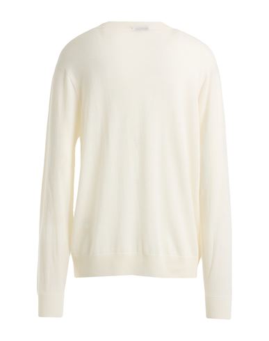Woman Sweater Ivory Size 6 Merino Wool