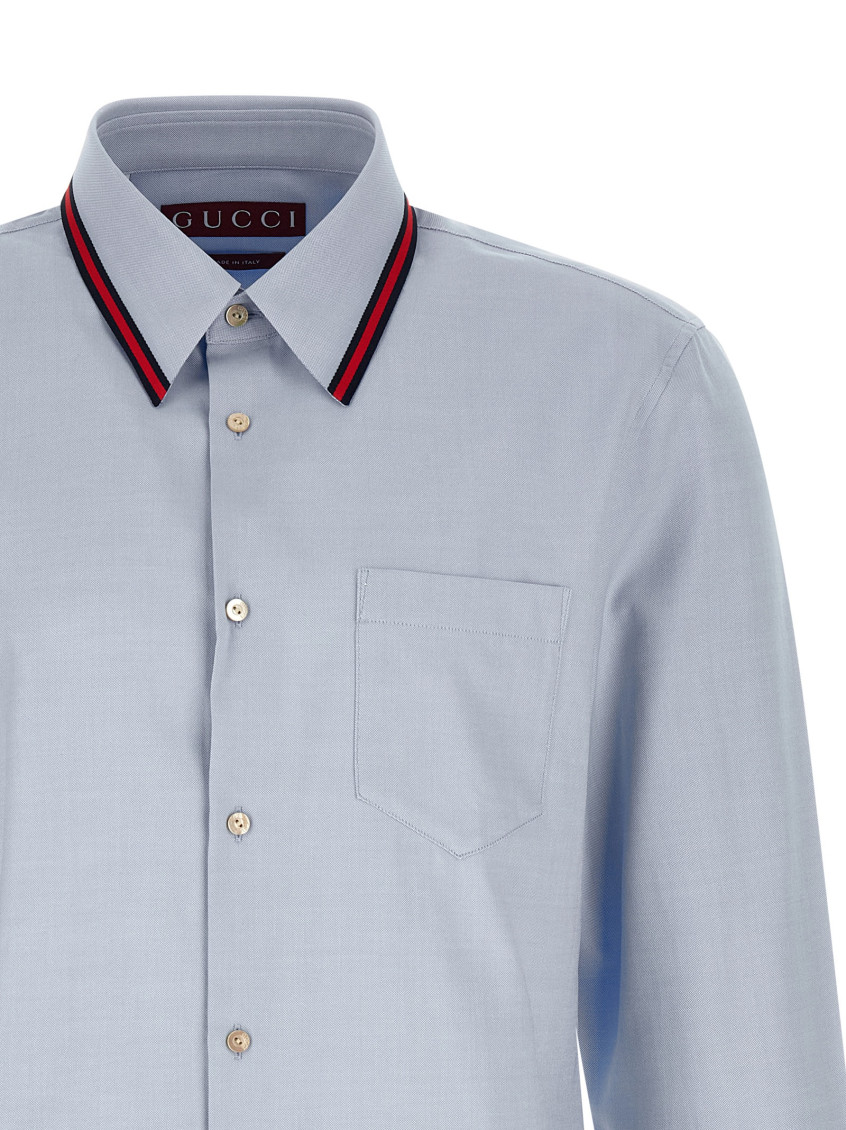 Light Blue Regular Solid Shirt