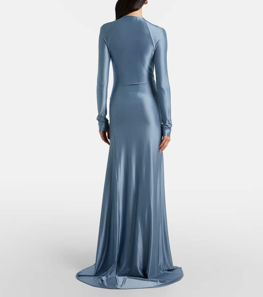 Jersey maxi dress