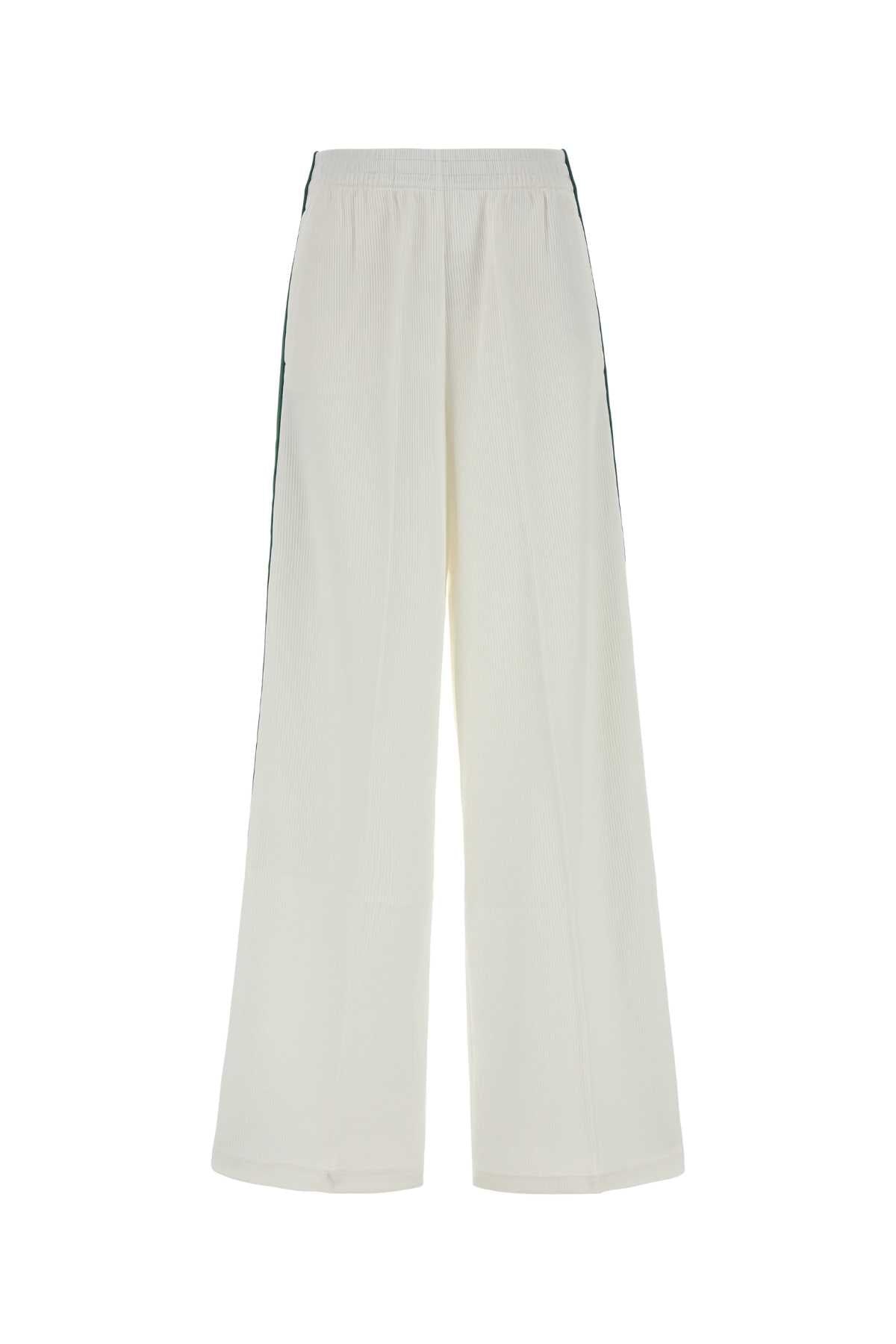 Jersey Joggers — White