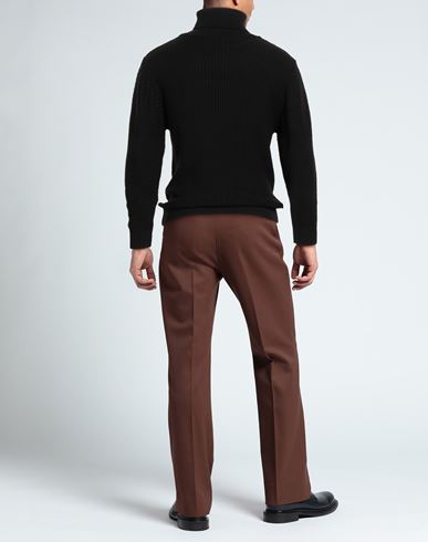 Man Turtleneck Black Size S Modacrylic, Wool