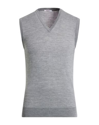 Man Sweater Grey Size 44 Merino Wool