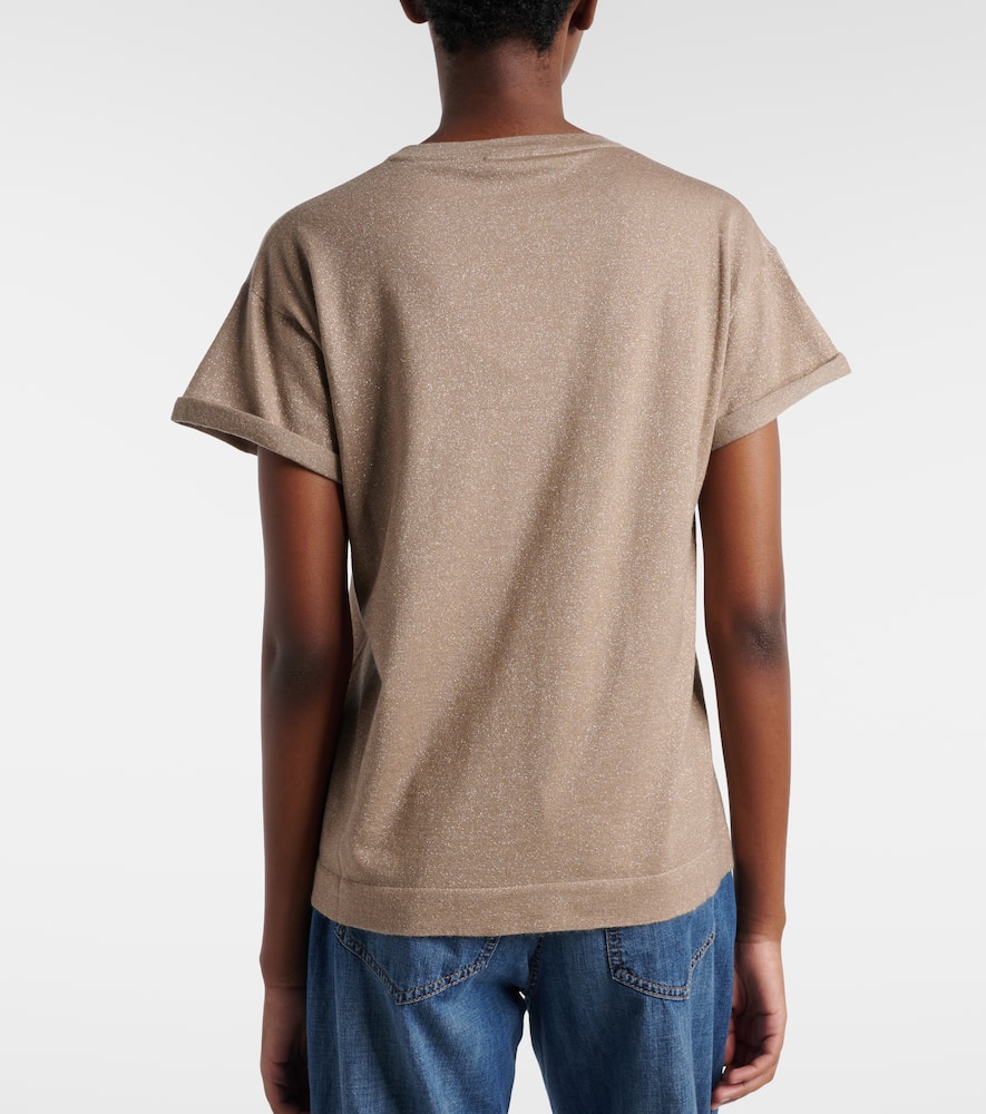 Cashmere and silk-blend T-shirt