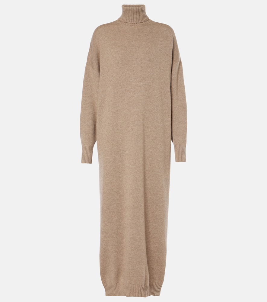 Cashmere midi dress