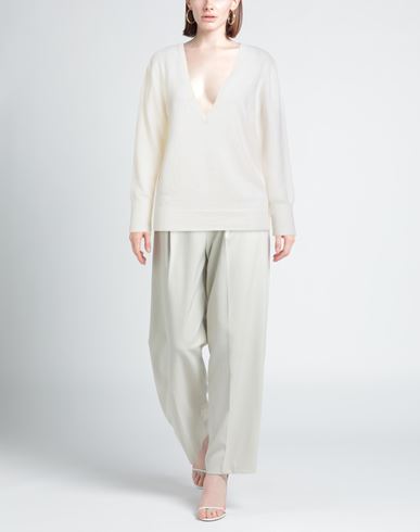 Woman Sweater Ivory Size M Wool, Viscose, Polyamide, Cashmere