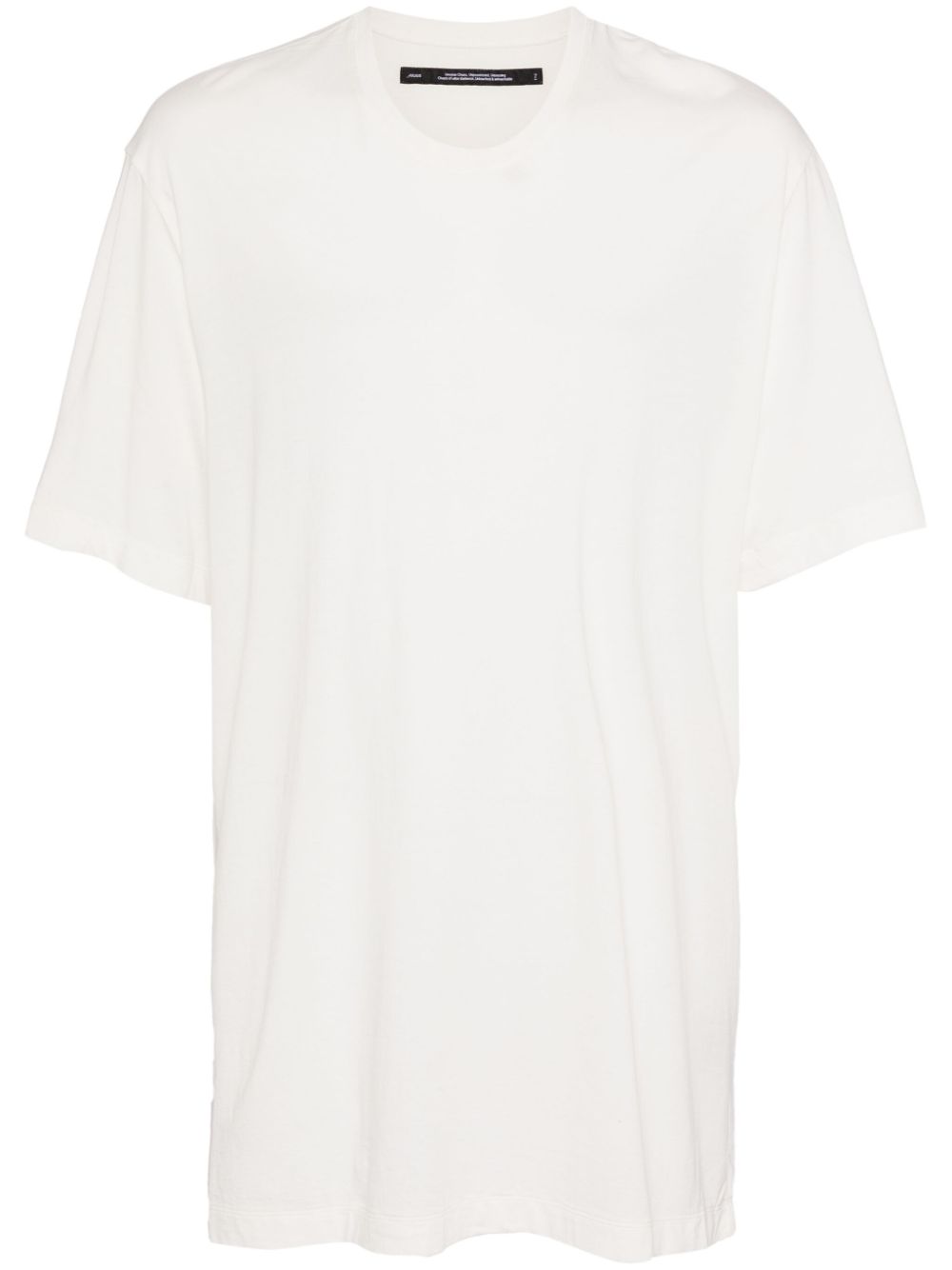 Crew-neck jersey T-shirt - White