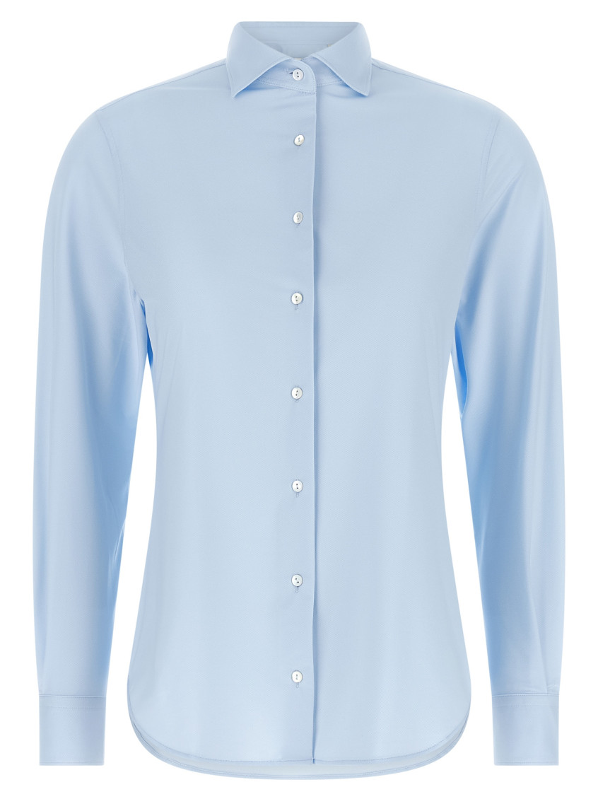 Buttoned Long-sleeved Shirt