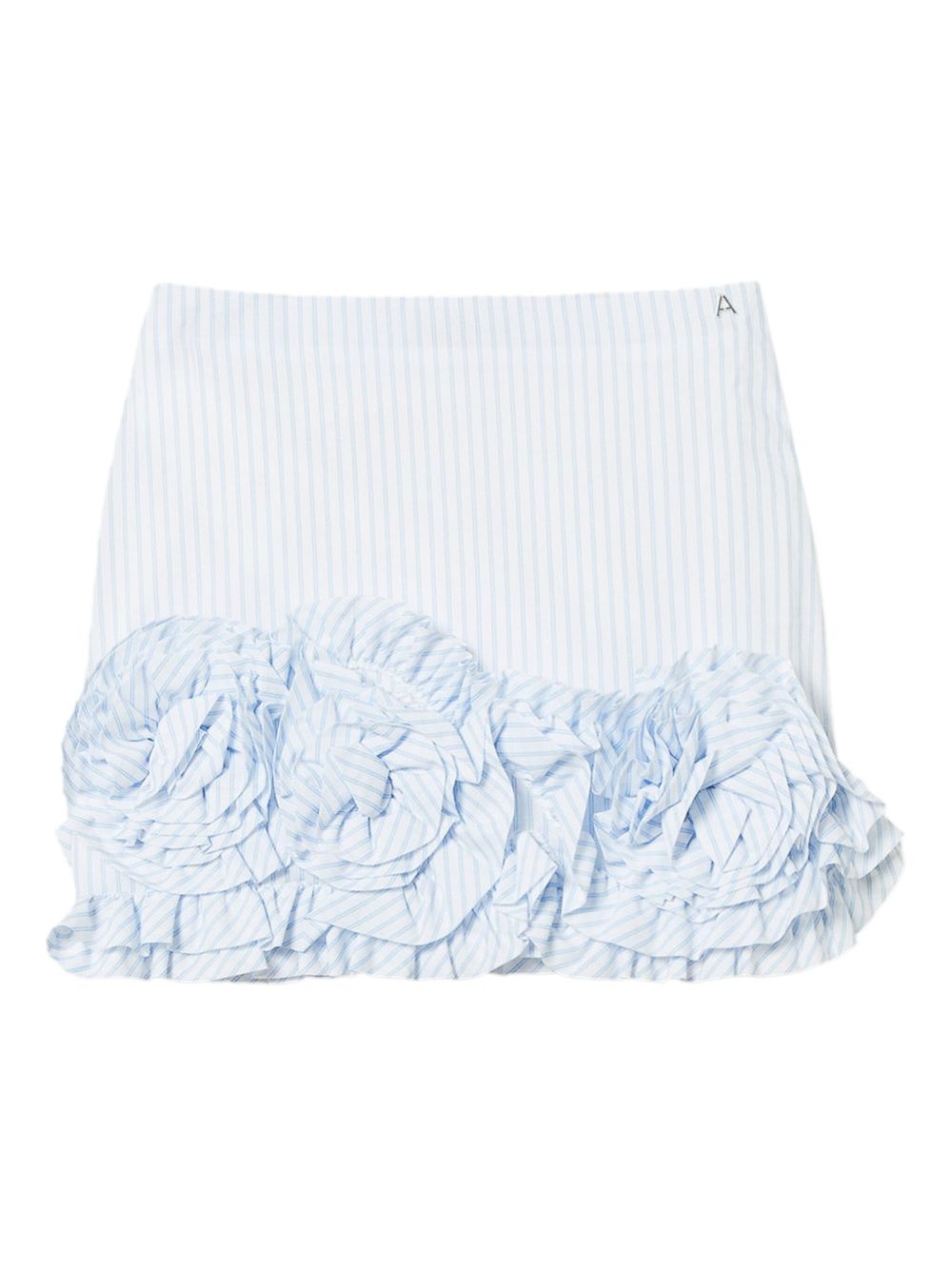 TWINSET ruffle-detail miniskirt - Blue