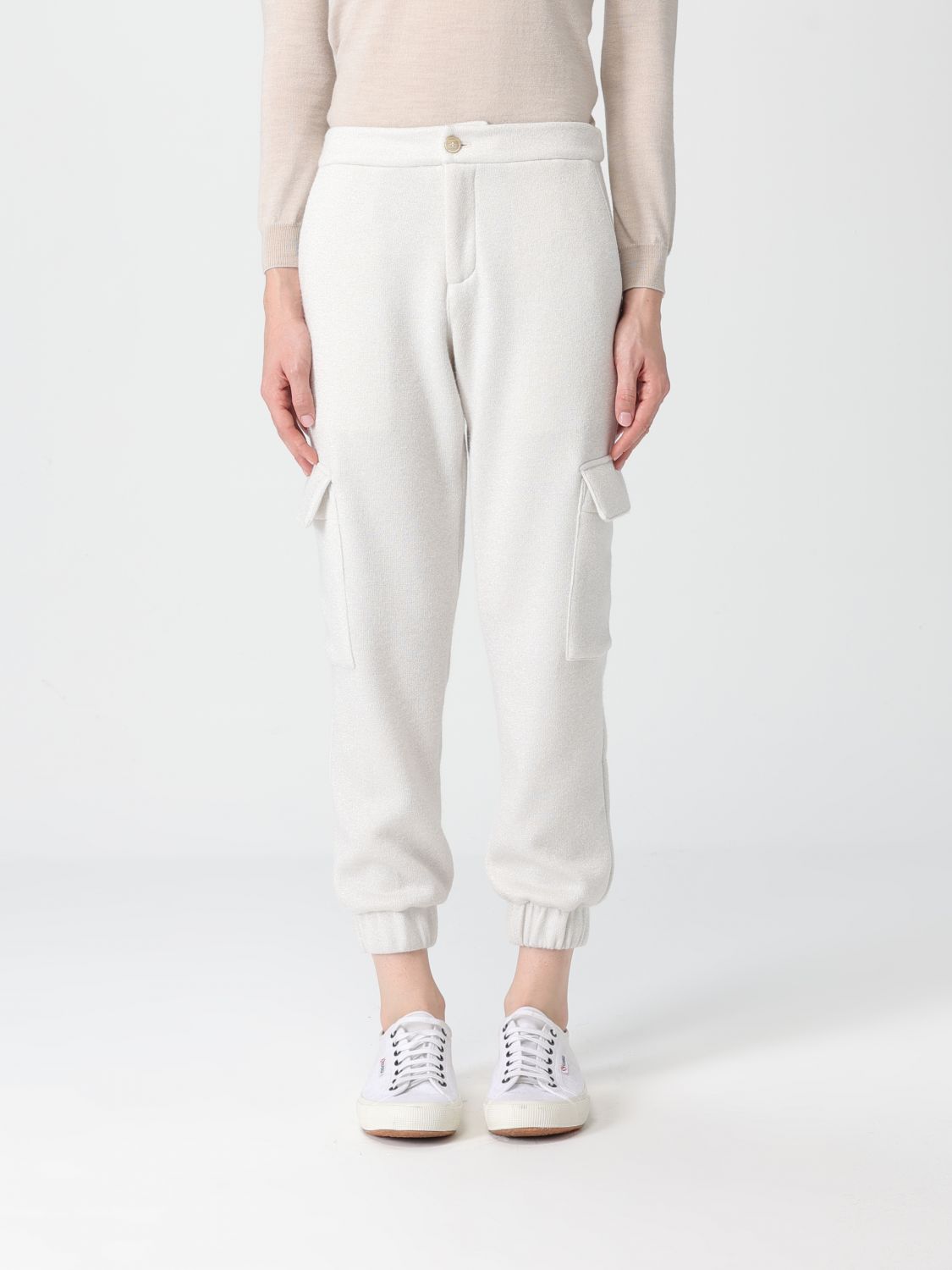 Pants Woman color White