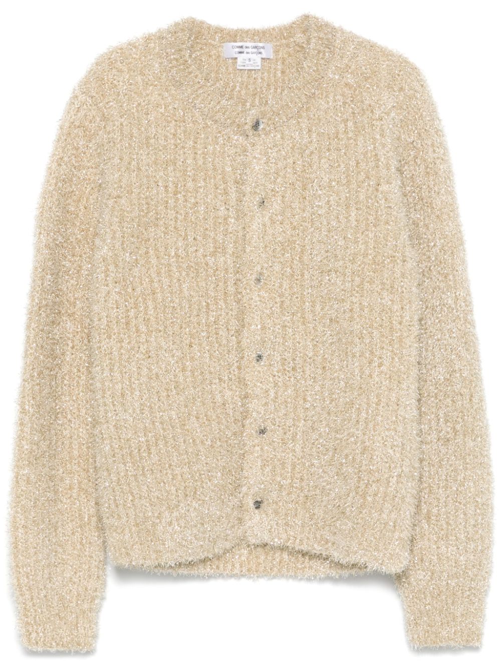 Lurex cardigan - Gold