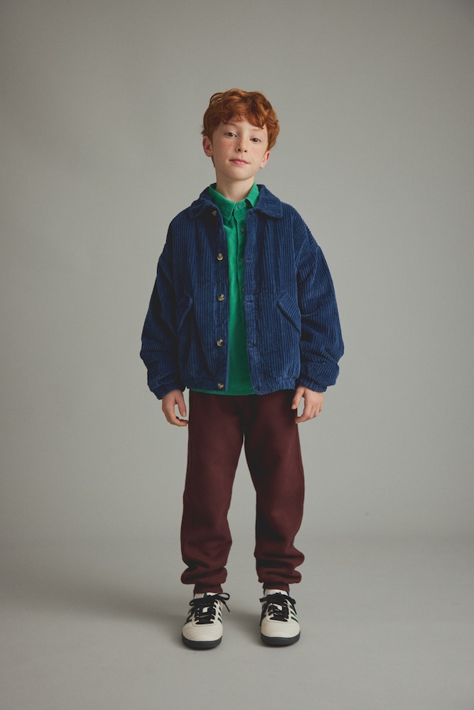 Cotton corduroy overshirt