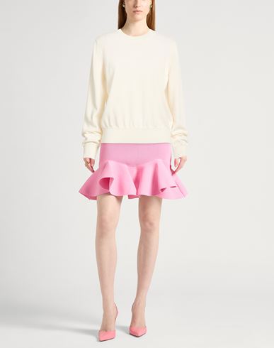 Woman Sweater Cream Size M Cashmere