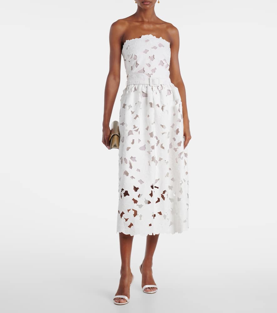 Lace bustier dress