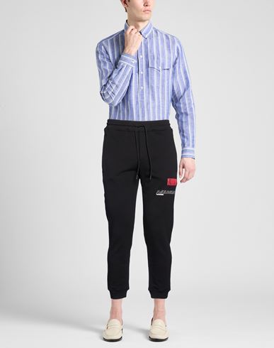 Man Pants Black Size L Cotton