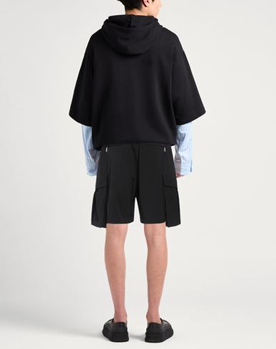 Man Shorts & Bermuda Shorts Black