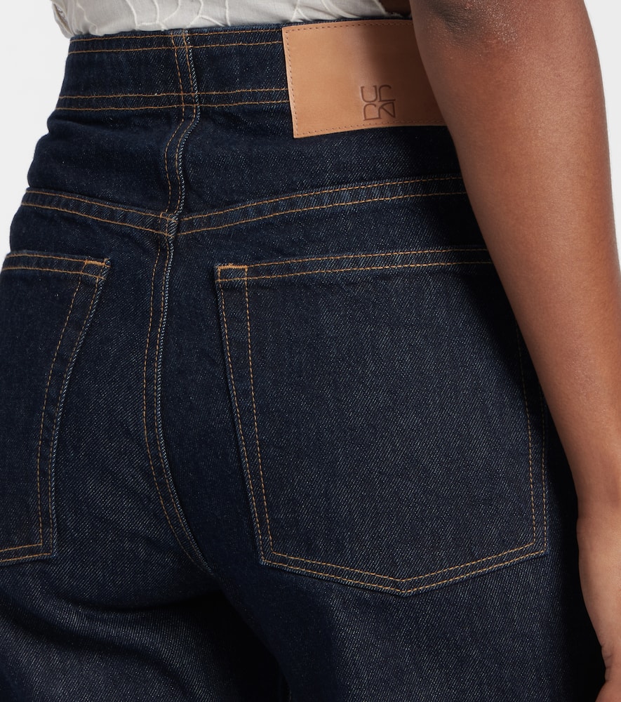 Bianca high-rise wide-leg jeans
