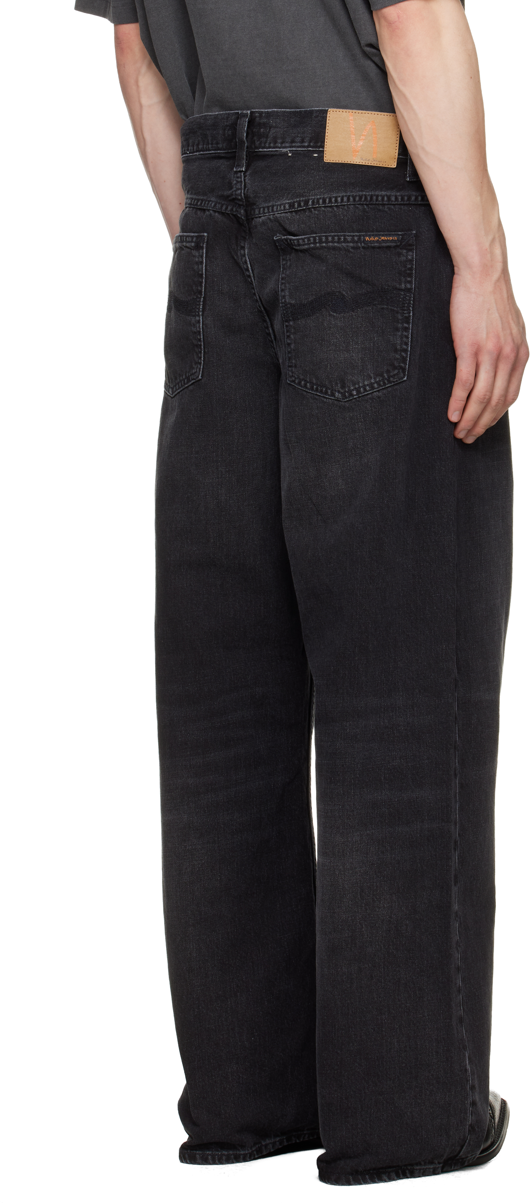 Black Loud Larry Jeans