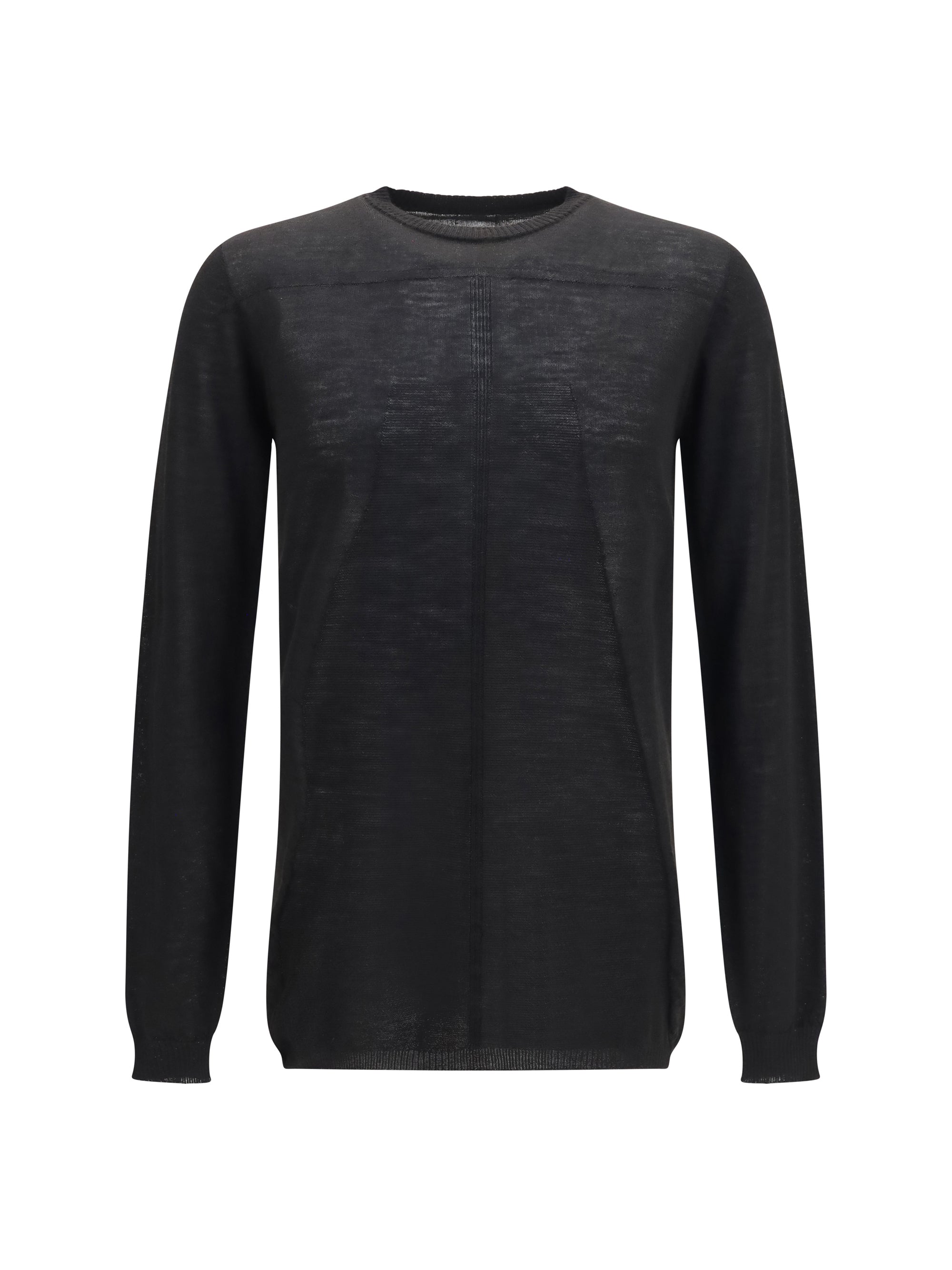 Merino Wool Sweater — Black