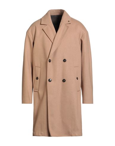 Man Coat Sand Size 40 Polyester