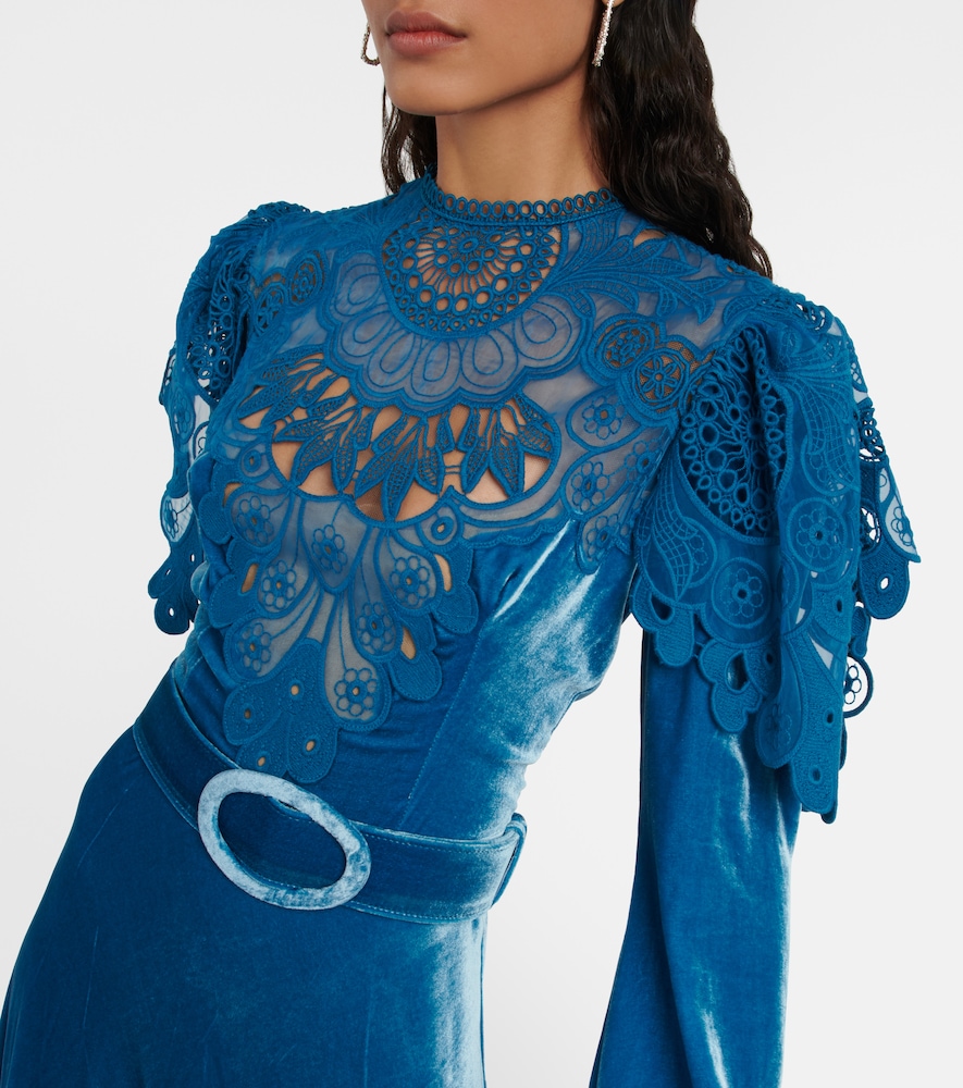 Costarellos Velvet gown
