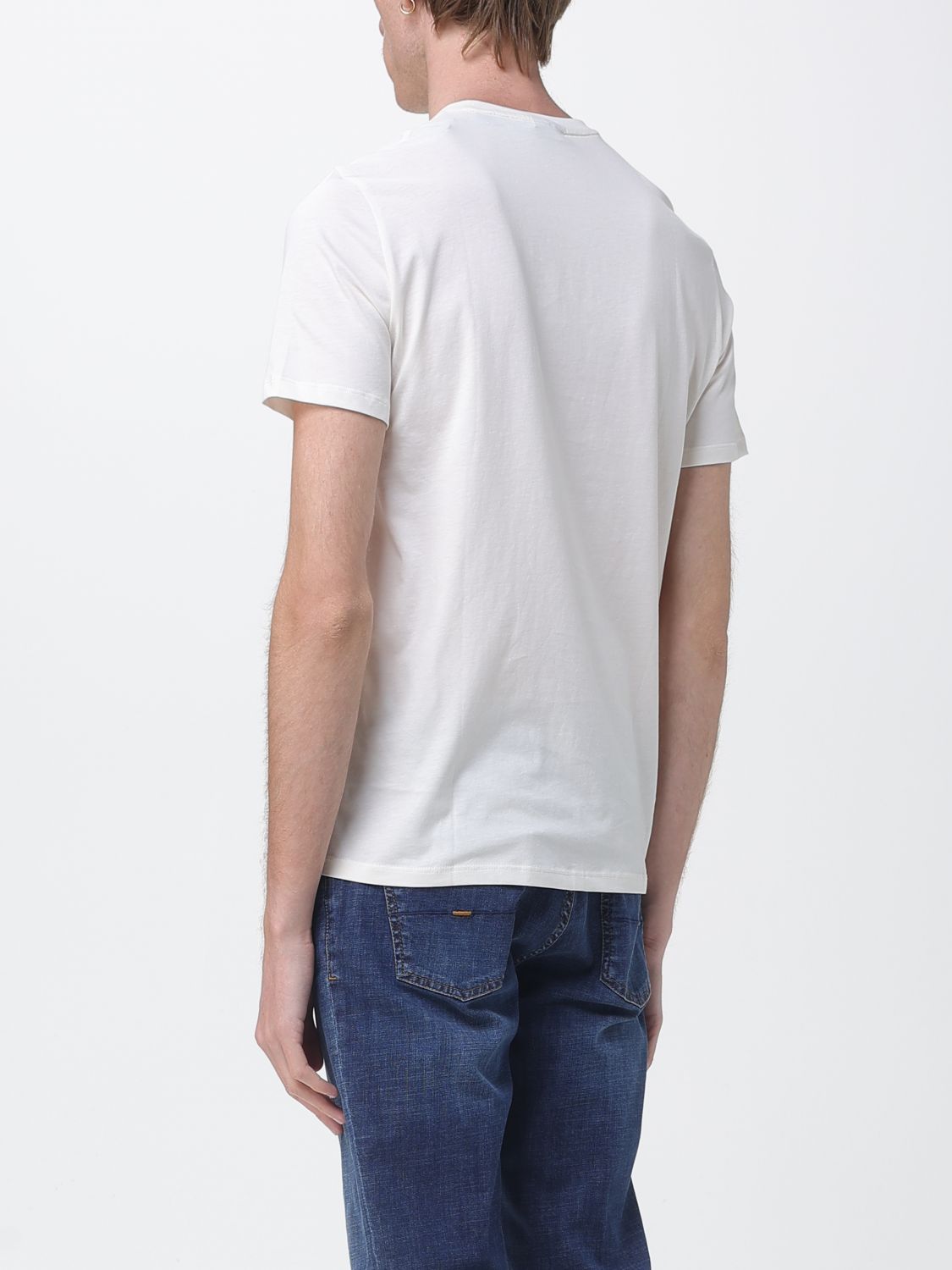 T-Shirt Men color Yellow Cream