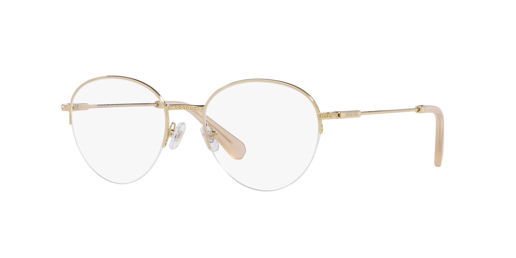 Swarovski Woman Swarovski SK1004 4013 Optical frames Metal Gold Pantos Norma