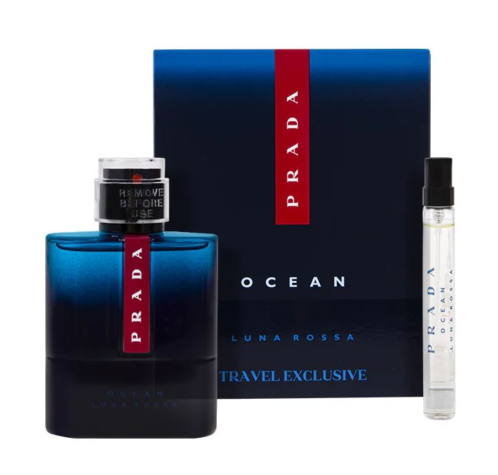 Mens Luna Rossa Ocean Gift Set Fragrances 3660732649839