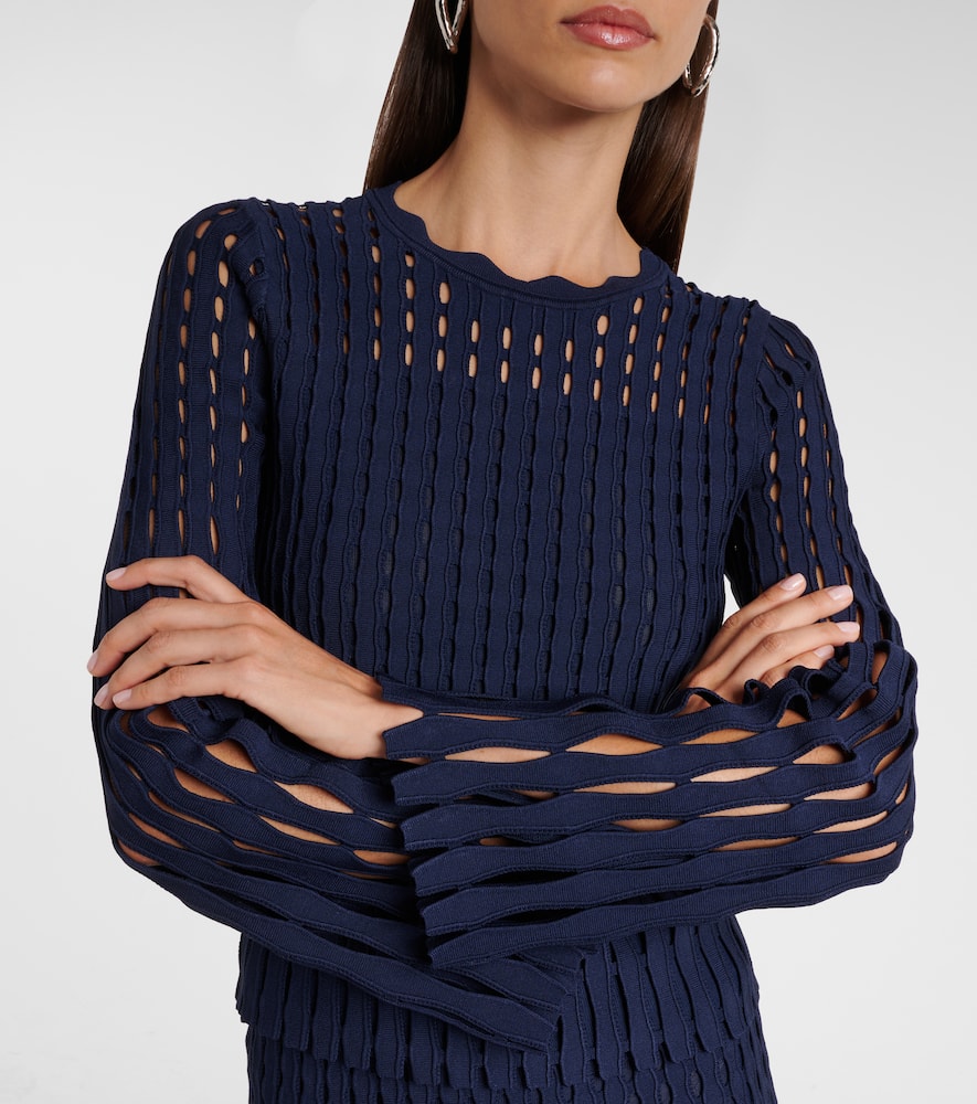 Open-knit top