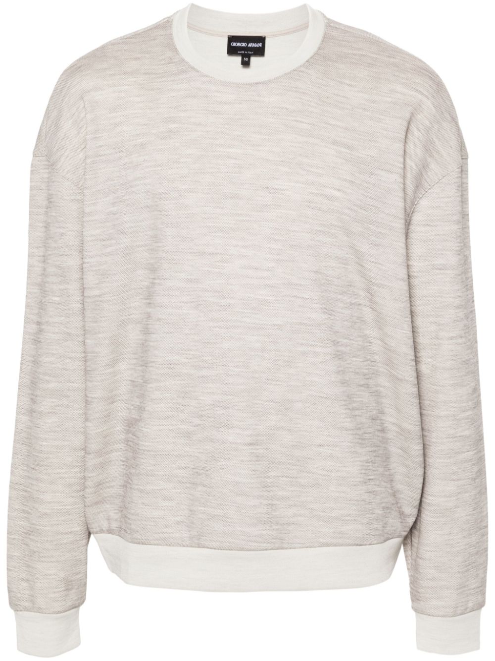 Virgin wool-blend jumper - Neutrals