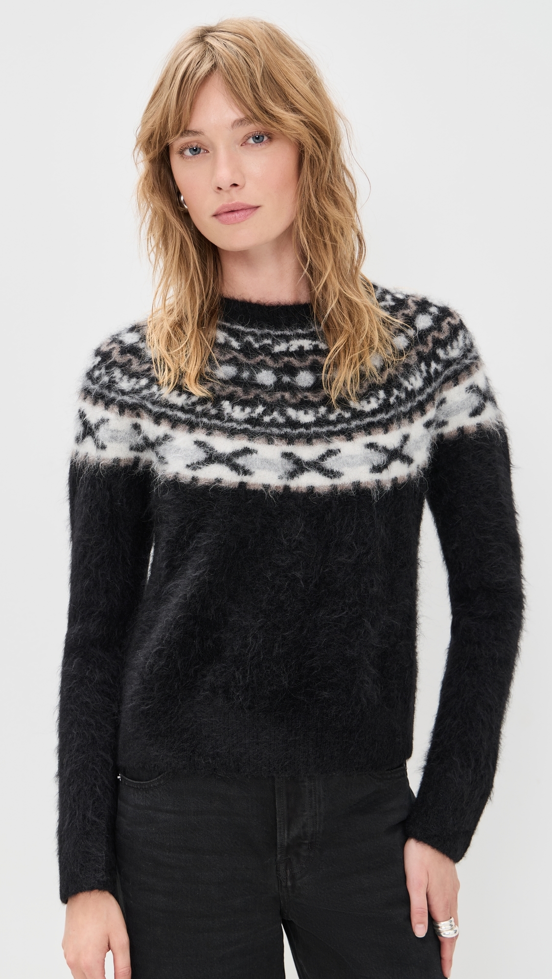 Cecilia Pullover Black Combo