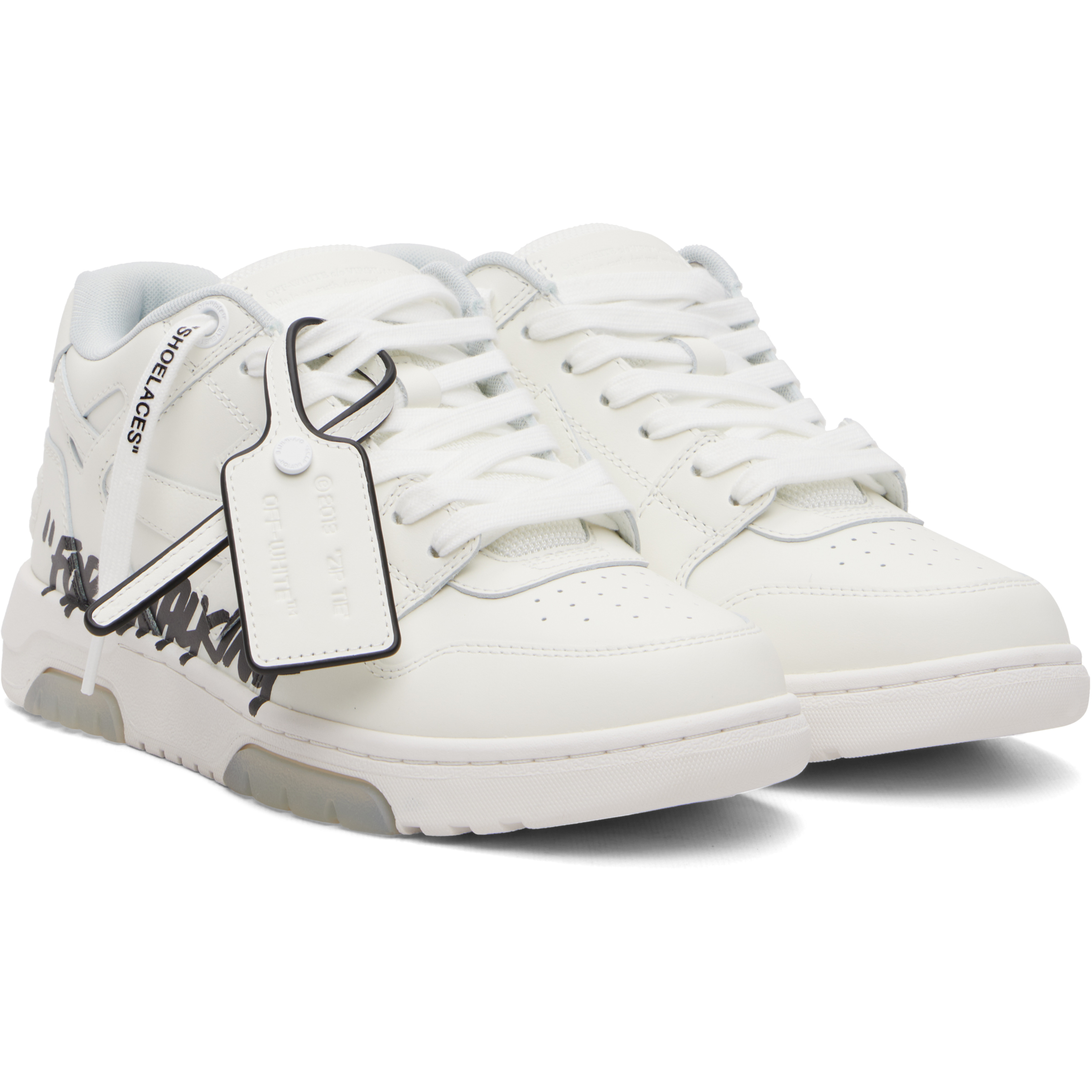 White Out Of Office 'For Walking' Sneakers