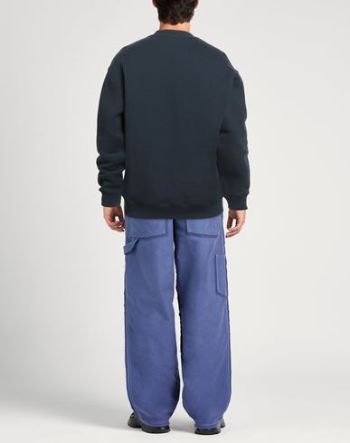Maison Kitsuné Man Sweatshirt Midnight blue Size XL Cotton